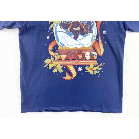 Marvel Super Hero T-Shirt Men's Size XL Blue Short Sleeve Port and Company - Picture 5 of 8